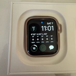 Apple Watch Series 5 in rose gold